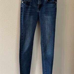 7 For All Mankind Dark Indigo Skinny Jeans, Kid’s sz 12